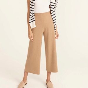 J. Crew Wide Leg Sweater Pants